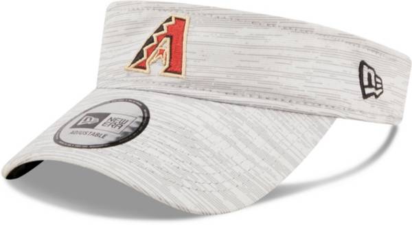 New Era Men's Arizona Diamondbacks Gray Distinct Adjustable Visor