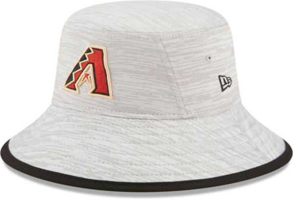 New Era Men's Arizona Diamondbacks Gray Distinct Bucket Hat