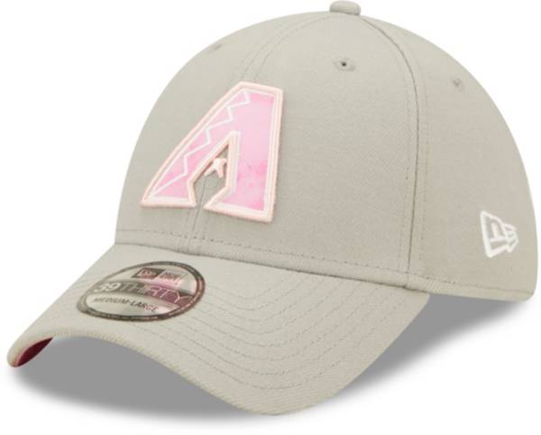 New Era Men's Mother's Day '22 Arizona Diamondbacks Grey 39Thirty Stretch Fit Hat