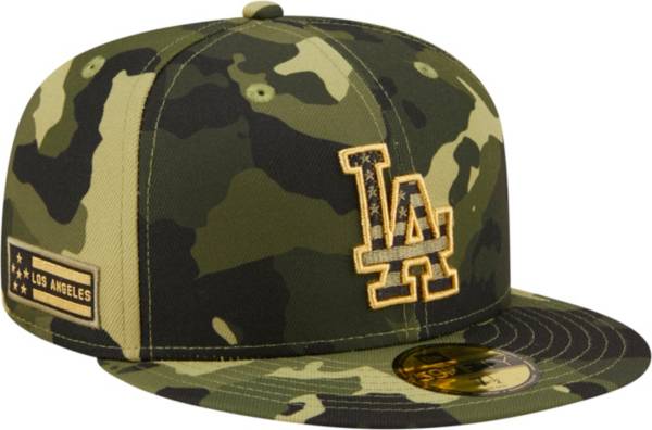 New Era Men's Armed Forces Day 2022 Los Angeles Dodgers Camo 59Fifty City Fitted Hat