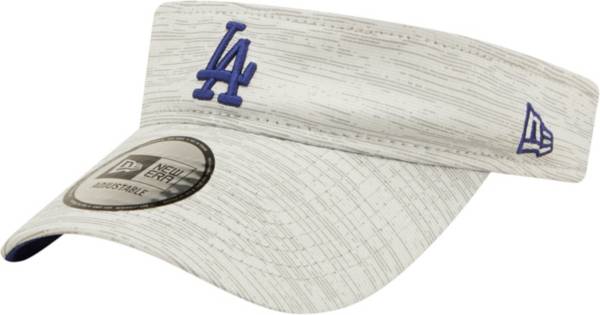 New Era Men's Los Angeles Dodgers Gray Distinct Adjustable Visor