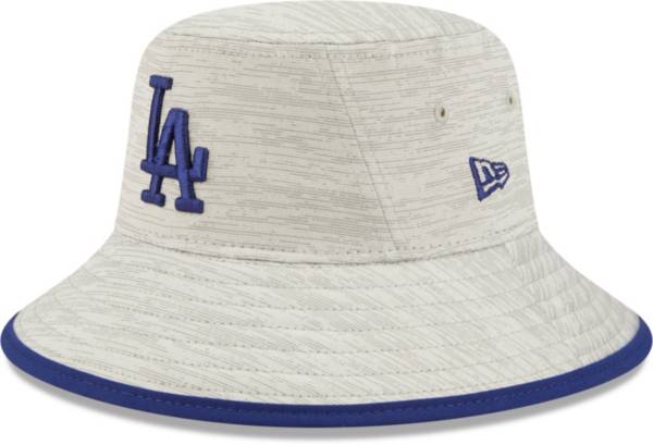 New Era Men's Los Angeles Dodgers Gray Distinct Bucket Hat