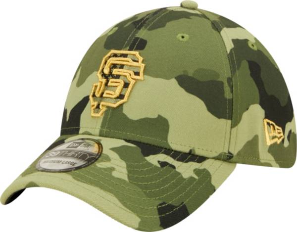 New Era Men's Armed Forces Day 2022 San Francisco Giants Camo 39Thirty Stretch Fit Hat