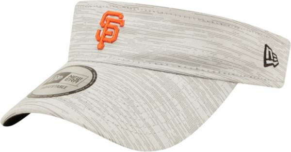 New Era Men's San Francisco Giants Gray Distinct Adjustable Visor