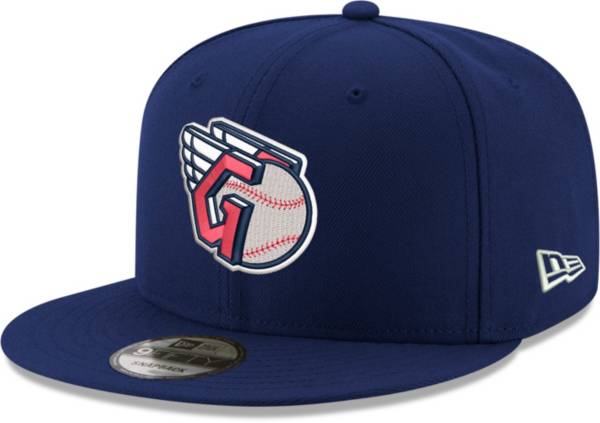 New Era Men's Cleveland Guardians Navy 9Fifty Logo Adjustable Hat product image