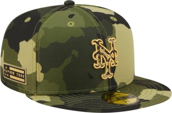 New Era Men's Armed Forces Day 2022 New York Mets Camo 59Fifty City Fitted Hat