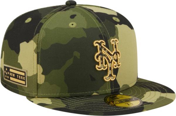 New Era New York Mets Fitted Hat All Camo/Black 