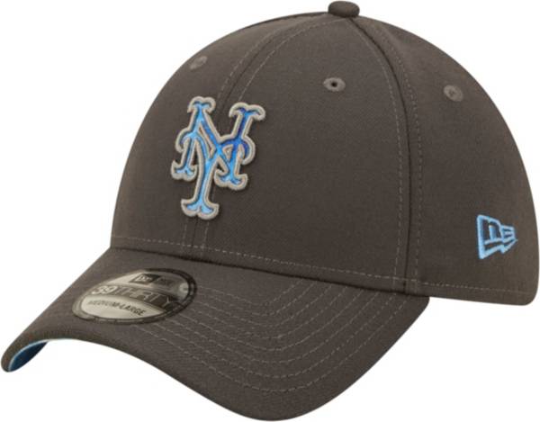 New Era Men's Father's Day '22 New York Mets Dark Gray 39Thirty Stretch Fit Hat