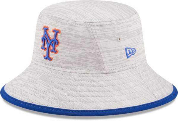New Era Men's New York Mets Gray Distinct Bucket Hat product image
