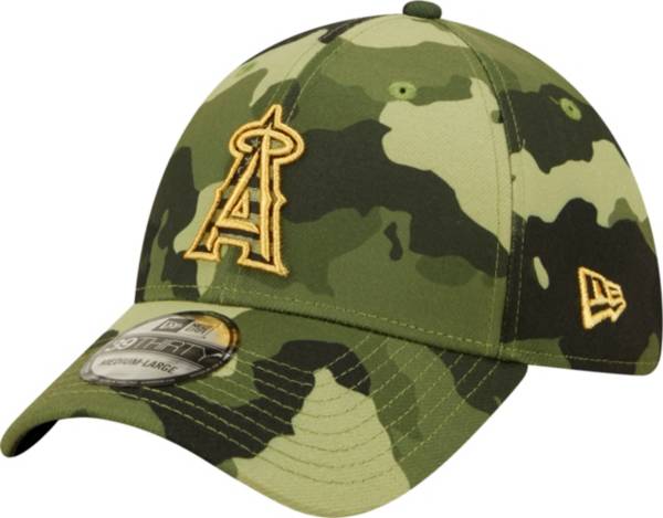 New Era Men's Armed Forces Day 2022 Los Angeles Angels Camo 39Thirty Stretch Fit Hat product image