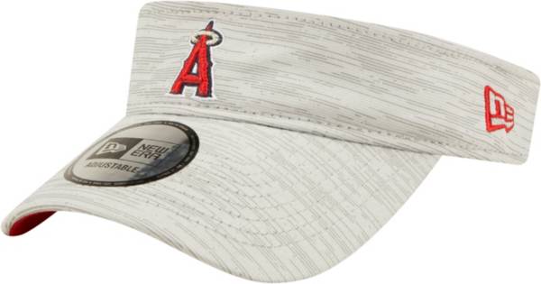 New Era Men's Los Angeles Angels Gray Distinct Adjustable Visor