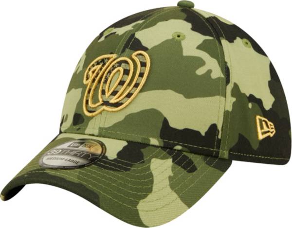 New Era Men's Armed Forces Day 2022 Washington Nationals Camo 39Thirty Stretch Fit Hat