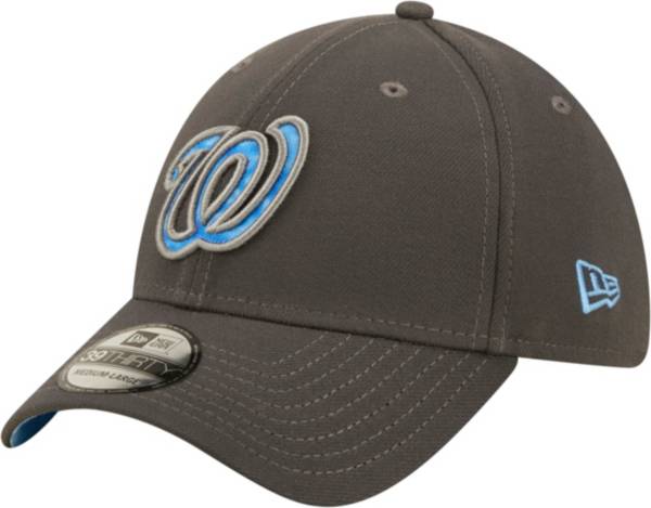 New Era Men's Father's Day '22 Washington Nationals Dark Gray 39Thirty Stretch Fit Hat product image