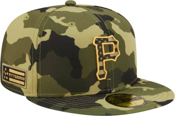 New Era Men's Armed Forces Day 2022 Pittsburgh Pirates Camo 59Fifty City Fitted Hat