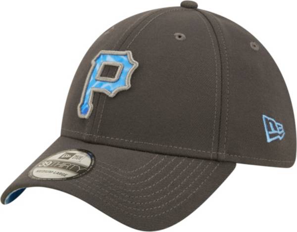 New Era Men's Father's Day '22 Pittsburgh Pirates Dark Gray 39Thirty Stretch Fit Hat