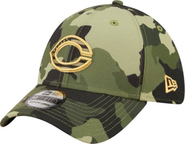 New Era Men's Armed Forces Day 2022 Cincinnati Reds Camo 39Thirty Stretch Fit Hat