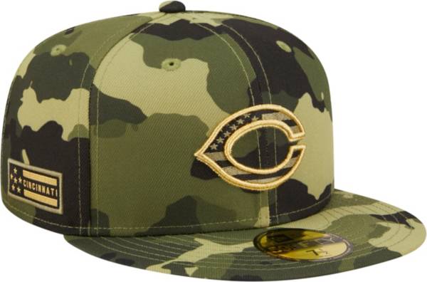 New Era Men's Armed Forces Day 2022 Cincinnati Reds Camo 59Fifty City Fitted Hat