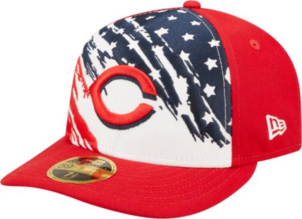 New Era Men's Fourth of July '22 Cincinnati Reds Red 59Fifty Low Profile Fitted Hat product image