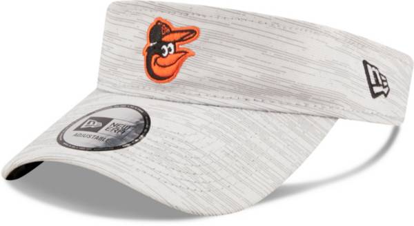 New Era Men's Baltimore Orioles Gray Distinct Adjustable Visor