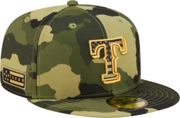 New Era Men's Armed Forces Day 2022 Texas Rangers Camo 59Fifty City Fitted Hat