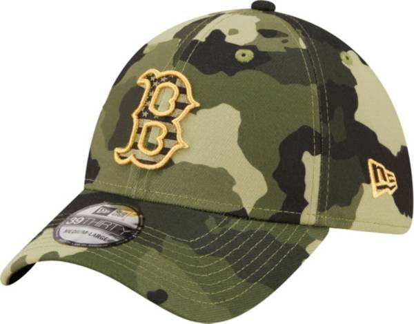 New Era Men's Armed Forces Day 2022 Boston Red Sox Camo 39Thirty Stretch Fit Hat