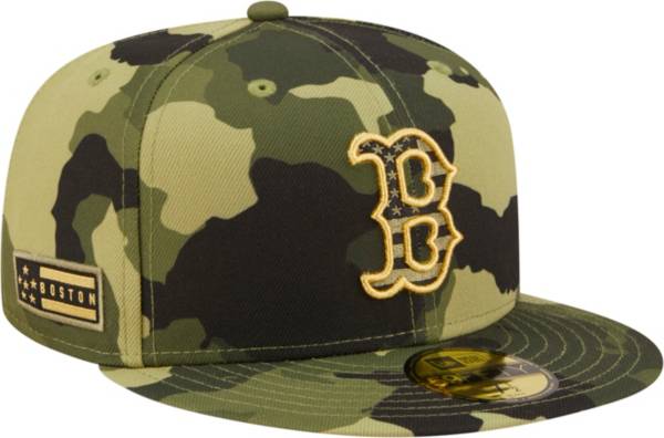 New Era Men's Armed Forces Day 2022 Boston Red Sox Camo 59Fifty City Fitted Hat