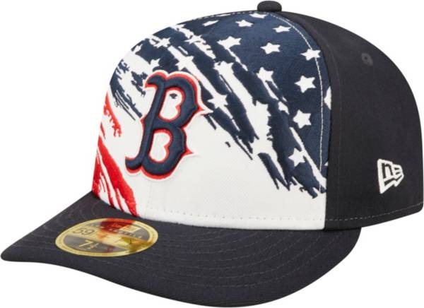 New Era Men's Fourth of July '22 Boston Red Sox Navy 59Fifty Low Profile Fitted Hat