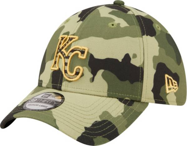 New Era Men's Armed Forces Day 2022 Kansas City Royals Camo 39Thirty Stretch Fit Hat