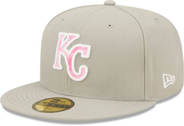 New Era Men's Mother's Day '22 Kansas City Royals Grey 59Fifty Fitted Hat