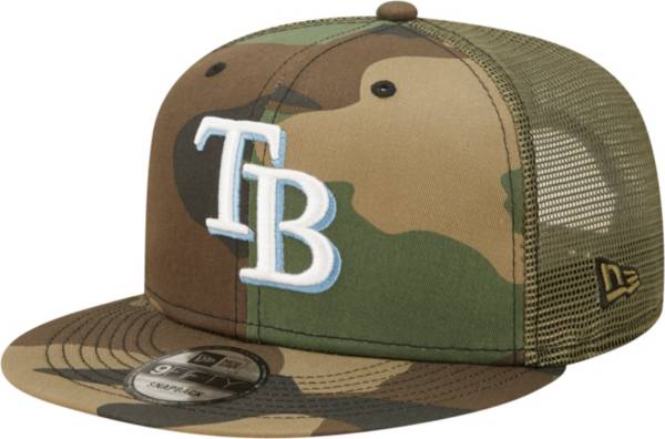 New Era Men's Tampa Bay Rays Camoflage 9Fifty Trucker Adjustable Hat product image