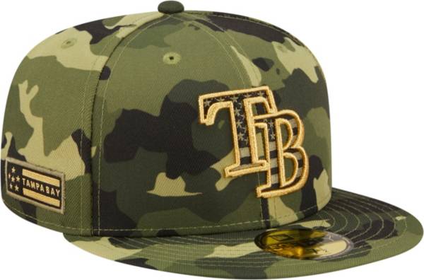 New Era Men's Armed Forces Day 2022 Tampa Bay Rays Camo 59Fifty City Fitted Hat