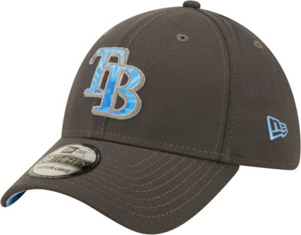 New Era Men's Father's Day '22 Tampa Bay Rays Dark Gray 39Thirty Stretch Fit Hat