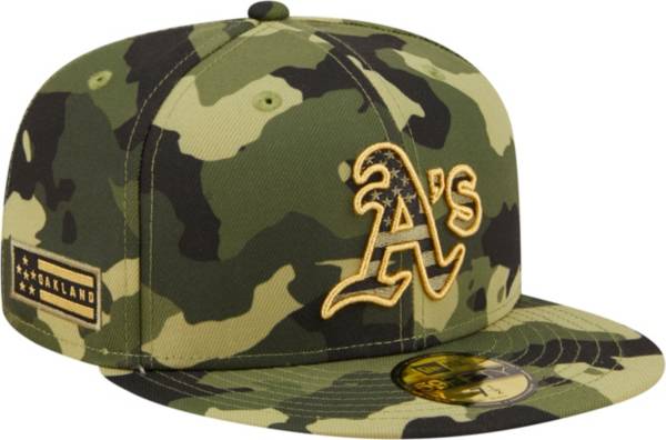 New Era Men's Armed Forces Day 2022 Oakland Athletics Camo 59Fifty City Fitted Hat