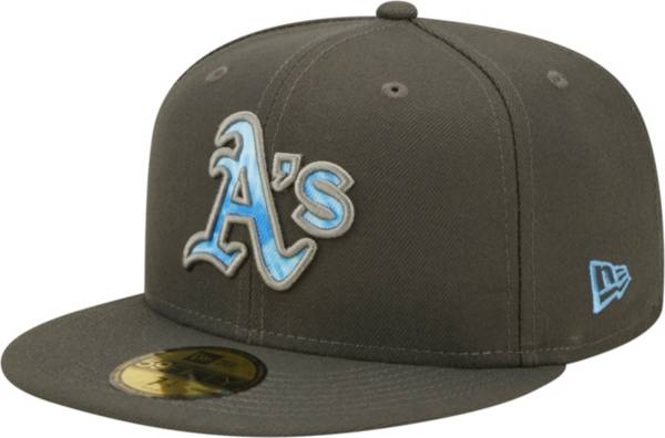 New Era Men's Father's Day '22 Oakland Athletics Dark Gray 59Fifty Fitted Hat