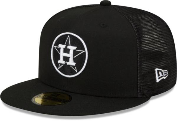 New Era Men's Houston Astros Black 59Fifty Ballpark Fitted Hat