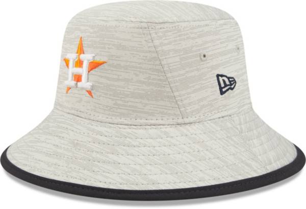 New Era Men's Houston Astros Gray Distinct Bucket Hat