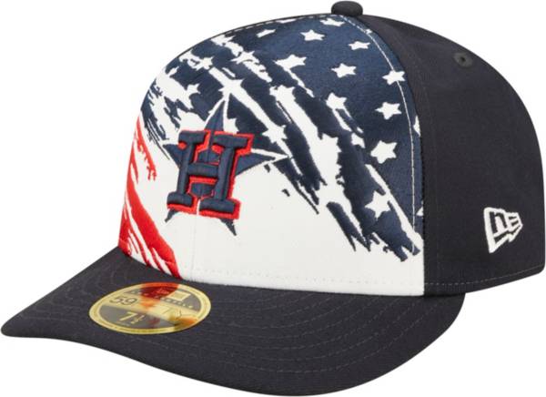 New Era Men's Fourth of July '22 Houston Astros Navy 59Fifty Low Profile Fitted Hat