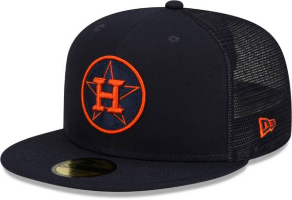 New Era Men's Houston Astros Navy 59Fifty Ballpark Fitted Hat