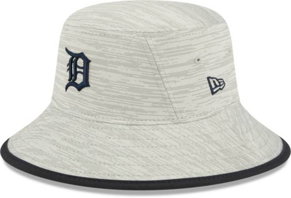 New Era Men's Detroit Tigers Gray Distinct Bucket Hat