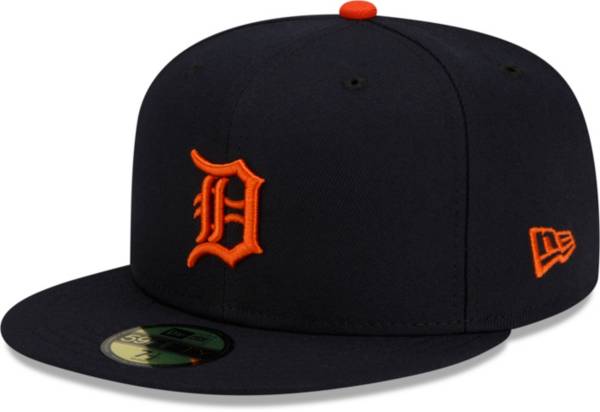 New Era Men's Detroit Tigers Navy 59Fifty Authentic Collection Home Fitted Hat