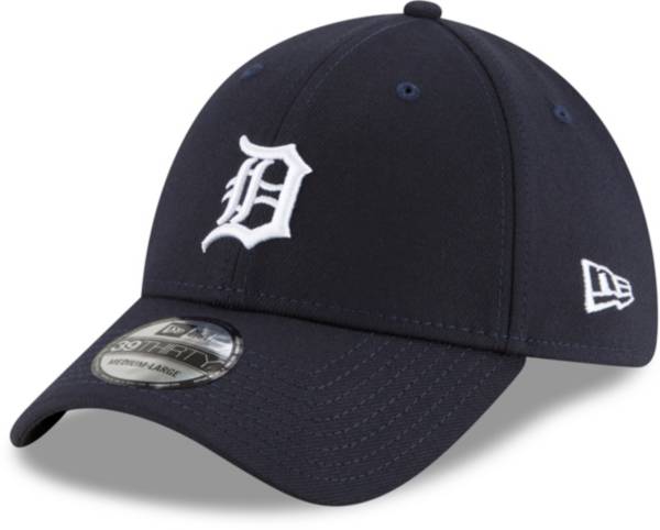 New Era Men's Detroit Tigers Navy 39Thirty Stretch Fit Hat