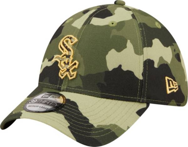 New Era Men's Armed Forces Day 2022 Chicago White Sox Camo 39Thirty Stretch Fit Hat