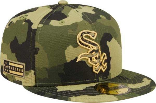 New Era Men's Armed Forces Day 2022 Chicago White Sox Camo 59Fifty City Fitted Hat