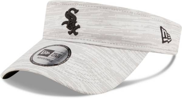 New Era Men's Chicago White Sox Gray Distinct Adjustable Visor