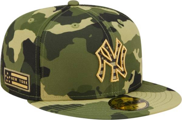 New Era Men's Armed Forces Day 2022 New York Yankees Camo 59Fifty City Fitted Hat