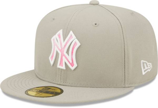 New Era Men's Mother's Day '22 New York Yankees Grey 59Fifty Fitted Hat