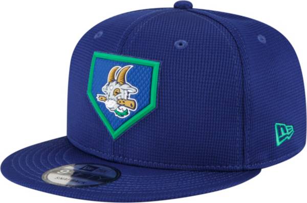 New Era Men's Hartford Yard Goats Royal 9Fifty Club Adjustable Hat