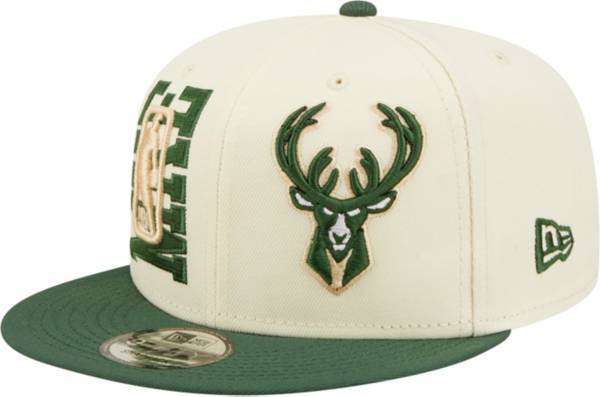 New Era Men's Milwaukee Bucks 2022 NBA Draft 9Fifty Adjustable Snapback Hat