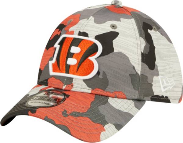 New Era Men's Cincinnati Bengals Sideline Training Camp 39Thirty Fitted Hat Grey 