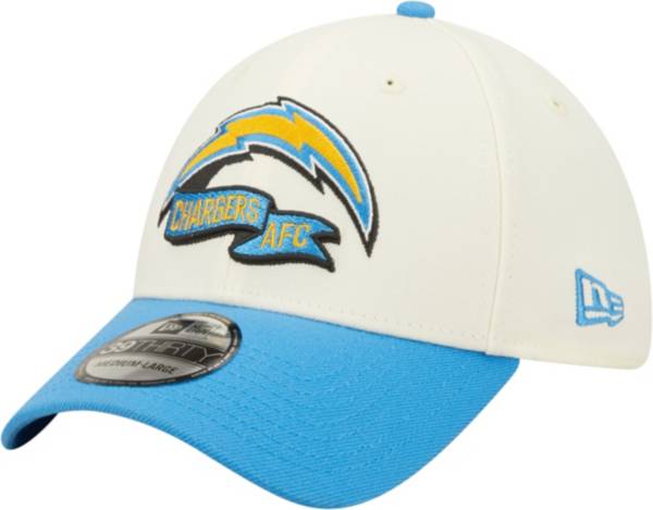 New Era Men's Los Angeles Chargers Sideline 39Thirty Chrome White Stretch Fit Hat product image